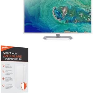 BoxWave Screen Protector Compatible With Acer Ez321q Wi Monitor (31.5 in) - ClearTouch Anti-Glare ToughShield 9H (2-Pack), Anti-Glare 9H Tough Flexible Film Screen Protector