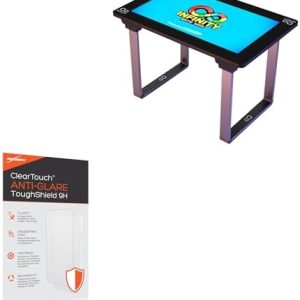 BoxWave Screen Protector Compatible with Arcade1Up Infinity Game Table (32 in) - ClearTouch Anti-Glare ToughShield 9H (2-Pack), Anti-Glare 9H Tough Flexible Film Screen Protector