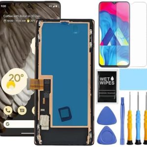 ZTOOYO Amoled for Google Pixel 7 Pro Screen Replacement kit for Pixel 7 Pro Screen Replacement GP4BC GE2AE LCD Display digitizer Touch Screen Assembly + Repair Tools (Not Fit Pixel 7 and 7A)